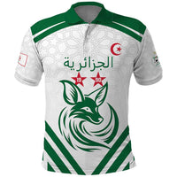 Custom Algeria Football Polo Shirt Go Fennecs Go - Wonder Print Shop
