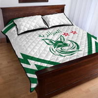 Algeria Football Quilt Bed Set Go Fennecs Go - Wonder Print Shop