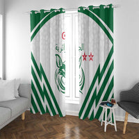 Algeria Football Window Curtain Go Fennecs Go - Wonder Print Shop