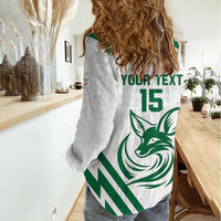 Custom Algeria Football Women Casual Shirt Go Fennecs Go - Wonder Print Shop