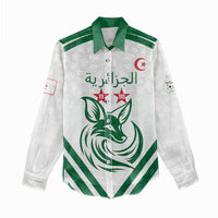 Custom Algeria Football Women Casual Shirt Go Fennecs Go - Wonder Print Shop
