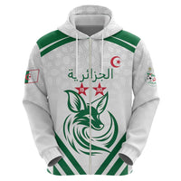 Custom Algeria Football Zip Hoodie Go Fennecs Go - Wonder Print Shop