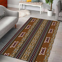 Mali Bologan Mud Cloth Pattern Area Rug - Wonder Print Shop