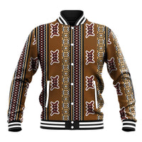 Mali Bologan Mud Cloth Pattern Baseball Jacket - Wonder Print Shop
