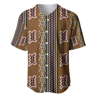 Mali Bologan Mud Cloth Pattern Baseball Jersey - Wonder Print Shop