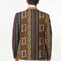 Mali Bologan Mud Cloth Pattern Blazer - Wonder Print Shop