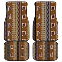 Mali Bologan Mud Cloth Pattern Car Mats - Wonder Print Shop