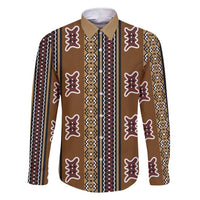 Mali Bologan Mud Cloth Pattern Family Matching Short Sleeve Bodycon Dress and Hawaiian Shirt - Wonder Print Shop