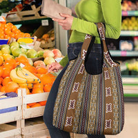 Mali Bologan Mud Cloth Pattern Grocery Bag - Wonder Print Shop