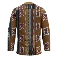 Mali Bologan Mud Cloth Pattern Hockey Jersey - Wonder Print Shop