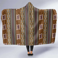 Mali Bologan Mud Cloth Pattern Hooded Blanket - Wonder Print Shop