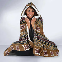 Mali Bologan Mud Cloth Pattern Hooded Blanket - Wonder Print Shop