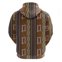 Mali Bologan Mud Cloth Pattern Hoodie - Wonder Print Shop