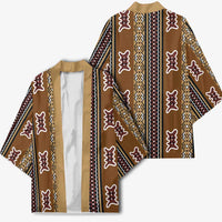 Mali Bologan Mud Cloth Pattern Kimono - Wonder Print Shop