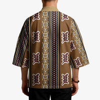 Mali Bologan Mud Cloth Pattern Kimono - Wonder Print Shop