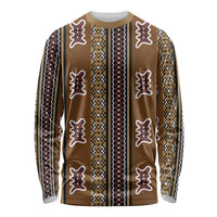 Mali Bologan Mud Cloth Pattern Long Sleeve Shirt - Wonder Print Shop