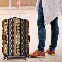 Mali Bologan Mud Cloth Pattern Luggage Cover - Wonder Print Shop