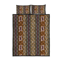 Mali Bologan Mud Cloth Pattern Quilt Bed Set - Wonder Print Shop