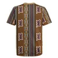 Mali Bologan Mud Cloth Pattern Rugby Jersey - Wonder Print Shop