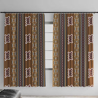 Mali Bologan Mud Cloth Pattern Window Curtain - Wonder Print Shop
