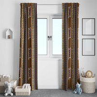 Mali Bologan Mud Cloth Pattern Window Curtain - Wonder Print Shop