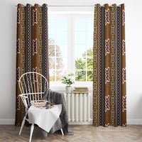 Mali Bologan Mud Cloth Pattern Window Curtain - Wonder Print Shop
