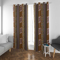 Mali Bologan Mud Cloth Pattern Window Curtain - Wonder Print Shop