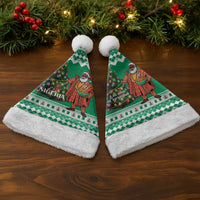 Nigeria Christmas Santa Hat Black Santa With Jollof Rice - Wonder Print Shop