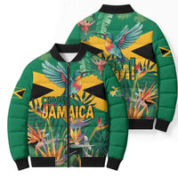 JLP 1PM Holness Bomber Puffer Jacket Jamaica Labour Party - Tropical Style - Wonder Print Shop