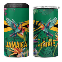 JLP 1PM Holness 4 in 1 Can Cooler Tumbler Jamaica Labour Party - Tropical Style - Wonder Print Shop