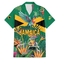 JLP 1PM Holness Family Matching Mermaid Dress and Hawaiian Shirt Jamaica Labour Party - Tropical Style - Wonder Print Shop