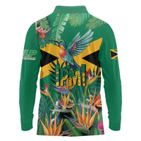 JLP 1PM Holness Long Sleeve Polo Shirt Jamaica Labour Party - Tropical Style - Wonder Print Shop
