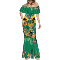 JLP 1PM Holness Mermaid Dress Jamaica Labour Party - Tropical Style - Wonder Print Shop