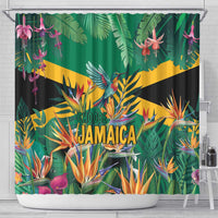 JLP 1PM Holness Shower Curtain Jamaica Labour Party - Tropical Style - Wonder Print Shop