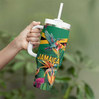 JLP 1PM Holness Tumbler With Handle Jamaica Labour Party - Tropical Style - Wonder Print Shop