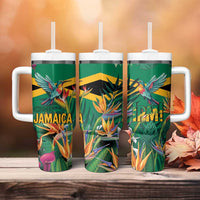 JLP 1PM Holness Tumbler With Handle Jamaica Labour Party - Tropical Style - Wonder Print Shop