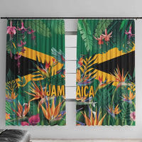 JLP 1PM Holness Window Curtain Jamaica Labour Party - Tropical Style - Wonder Print Shop