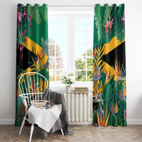 JLP 1PM Holness Window Curtain Jamaica Labour Party - Tropical Style - Wonder Print Shop