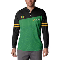 Personalized Jamaica Labour Party Button Sweatshirt Proud Supporters - Wonder Print Shop
