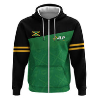 Personalized Jamaica Labour Party Zip Hoodie Proud Supporters - Wonder Print Shop