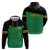 Personalized Jamaica Labour Party Zip Hoodie Proud Supporters - Wonder Print Shop