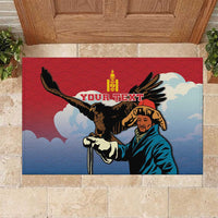 Personalised Mongolia Rubber Doormat Eagle Hunters - Wonder Print Shop