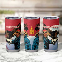 Personalised Mongolia Tumbler Cup Eagle Hunters - Wonder Print Shop