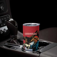 Personalised Mongolia Tumbler Cup Eagle Hunters - Wonder Print Shop