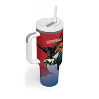 Personalised Mongolia Tumbler With Handle Eagle Hunters - Wonder Print Shop