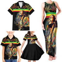 Happy Birthday Legend Bob Family Matching Tank Maxi Dress and Hawaiian Shirt Thank You For The Memories - Wonder Print Shop