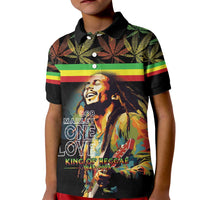 Happy Birthday Legend Bob Kid Polo Shirt Thank You For The Memories - Wonder Print Shop