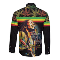 Happy Birthday Legend Bob Long Sleeve Button Shirt Thank You For The Memories - Wonder Print Shop