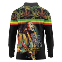 Happy Birthday Legend Bob Long Sleeve Polo Shirt Thank You For The Memories - Wonder Print Shop