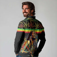 Happy Birthday Legend Bob Long Sleeve Polo Shirt Thank You For The Memories - Wonder Print Shop